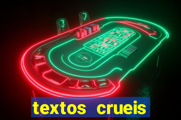 textos crueis demais pdf